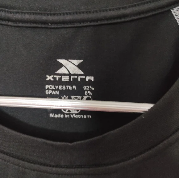 Round Neck Black Active Wear(UNISEX) - Picture 3 of 7